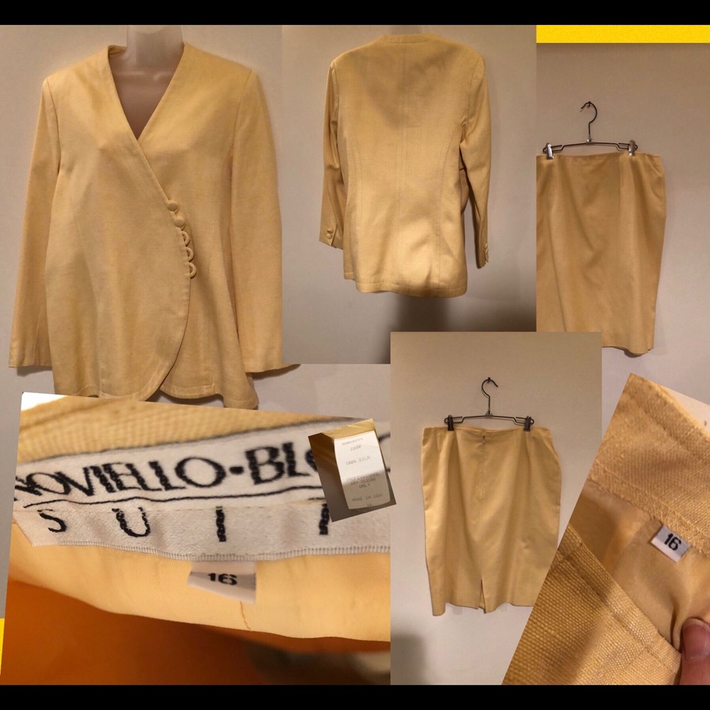 Novello Bloom Gorgeous Suit  100% silk